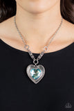 Heart Full of Fabulous - Blue - Paparazzi Accessories - Necklace - Jewelry with Erin Binford