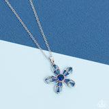 Botanical Ballad - Blue - Paparazzi Accessories - Necklace - Jewelry with Erin Binford