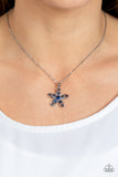 Botanical Ballad - Blue - Paparazzi Accessories - Necklace - Jewelry with Erin Binford