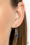 Botanical Ballad - Blue - Paparazzi Accessories - Necklace - Jewelry with Erin Binford