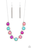 Queen of the Cosmos - Orange - Paparazzi Accessories - Necklace - Jewelry with Erin Binford