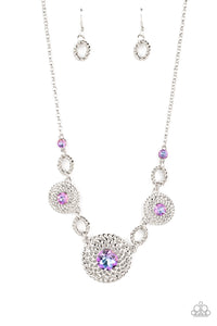 Cosmic Cosmos - Purple - Paparazzi Accessories - Necklace - Jewelry with Erin Binford