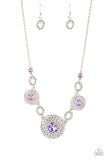 Cosmic Cosmos - Purple - Paparazzi Accessories - Necklace - Jewelry with Erin Binford