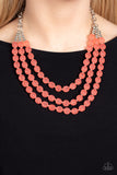 Summer Surprise - Orange  - Paparazzi Accessories - Necklace - Jewelry with Erin Binford