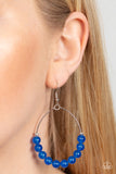 Catch a Breeze - Blue - Paparazzi Accessories - Earring - Jewelry with Erin Binford
