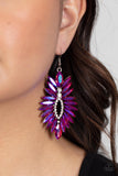 Turn up the Luxe - Pink - Paparazzi Accessories - Earring - Jewelry with Erin Binford