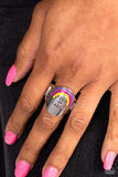 Rainbow of Joy - Multi - Paparazzi Accessories - Ring - Jewelry with Erin Binford