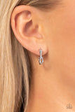 Horoscopic Helixes - White - Paparazzi Accessories - Earring - Jewelry with Erin Binford