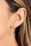 Stardust Saucer - Blue - Paparazzi Accessories - Necklace - Jewelry with Erin Binford