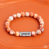 Serene Season - Orange - Paparazzi Accessories - Bracelet - Jewelry with Erin Binford