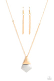 Posh Pyramid - Gold - Jewelry with Erin Binford