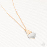 Posh Pyramid - Gold - Jewelry with Erin Binford