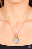 Posh Pyramid - Gold - Jewelry with Erin Binford