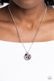 Dandelion Delights - Purple - Paparazzi Accessories - Necklace - Jewelry with Erin Binford