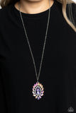 Over the TEARDROP - Purple - Paparazzi Accessories - Necklace - Jewelry with Erin Binford