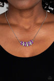 Lustrous Laurels - Purple - Paparazzi Accessories - Necklace - Jewelry with Erin Binford