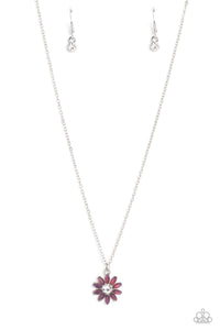 Daisy Diva - Purple - Paparazzi Accessories - Necklace - Jewelry with Erin Binford