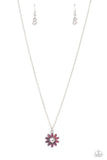 Daisy Diva - Purple - Paparazzi Accessories - Necklace - Jewelry with Erin Binford