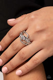 Captivating Corsage - Pink - Paparazzi Accessories - Ring - Jewelry with Erin Binford