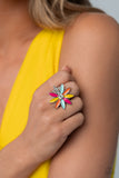 Lily Lei - Multi - Paparazzi Accessories - Ring - Jewelry with Erin Binford