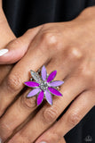 Lily Lei - Purple - Paparazzi Accessories - Ring - Jewelry with Erin Binford