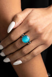 Upper Class Uniform - Blue - Paparazzi Accessories - Ring - Jewelry with Erin Binford