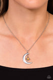 Stellar Sway - Orange - Paparazzi Accessories - Necklace - Jewelry with Erin Binford