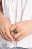 Intricate Influence - Brass - Paparazzi Accessories - Ring - Jewelry with Erin Binford