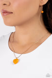 Prismatic Pastime - Gold - Paparazzi Accessories - Necklace - Jewelry with Erin Binford
