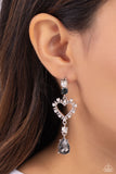 Lovers Lure - Silver - Paparazzi Accessories - Earring - Jewelry with Erin Binford