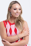 Lovestruck Leisure - Red - Paparazzi Accessories - Bracelet - Jewelry with Erin Binford