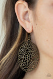 Way Out Of Line-Brass - Jewelry with Erin Binford